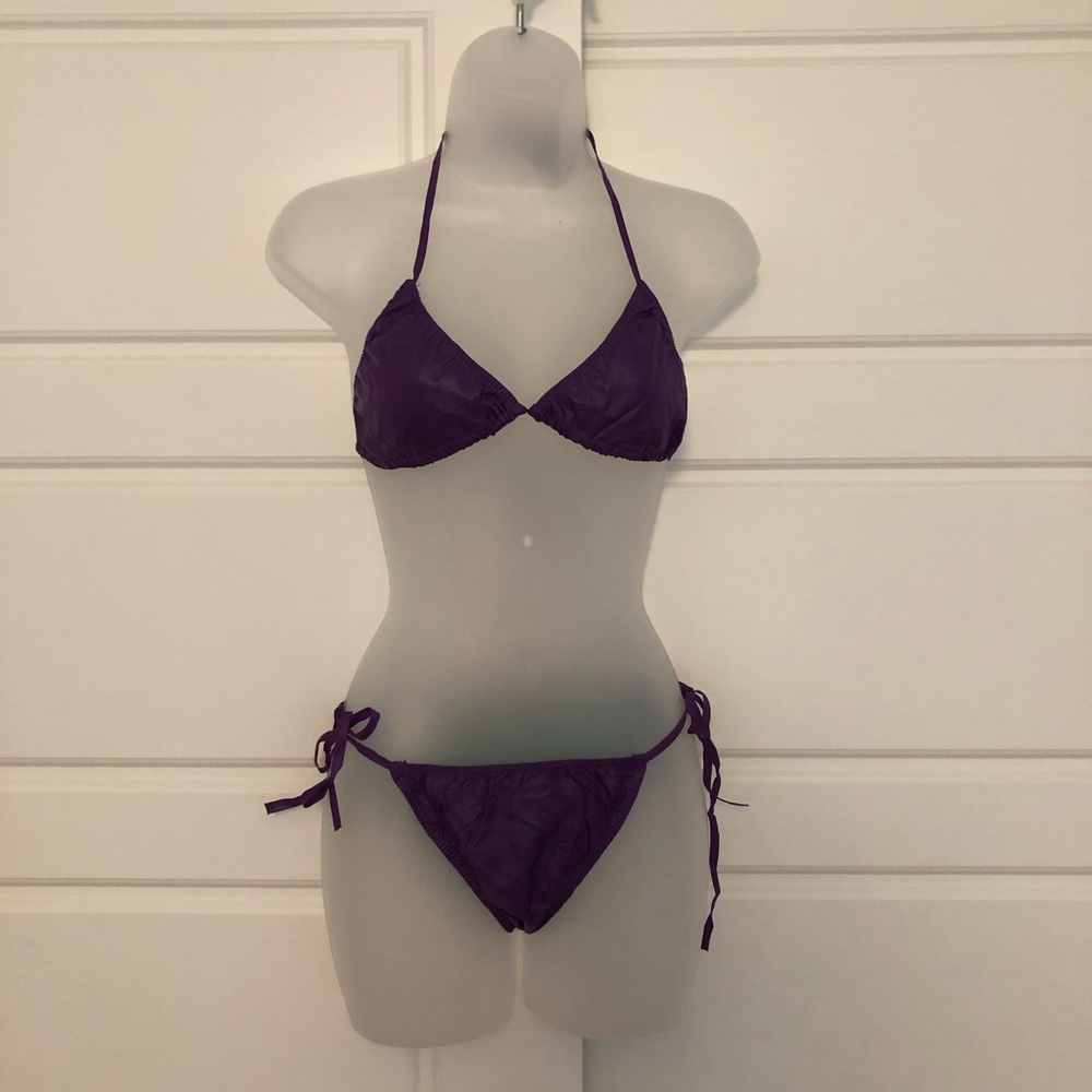 Purple bikini